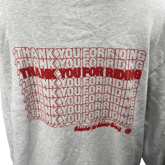 SoulCycle Kingsley Gray Drawstring Long Sleeve Hooded Hoodie Sweatshirt Top Sz M - Picture 3 of 5